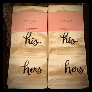KS His & Hers Napkins.